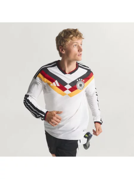 Tričko s dlouhým rukávem Adidas s dlouhými rukávy bílé
