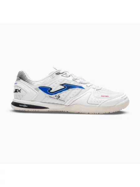 Încălțăminte de fotbal pentru bărbați Joma Top Flex Ultralight Indoor white/royal blue alb