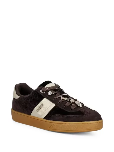 Sneakerși Guess maro