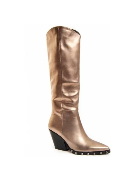 Pantofi Montevita auriu