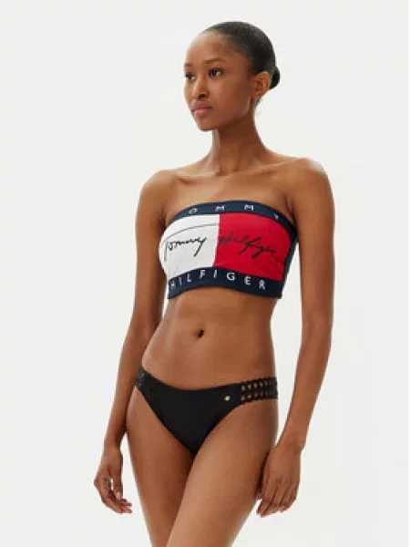 Tommy Hilfiger Podprsenka bez kostic Tmavomodrá bílá