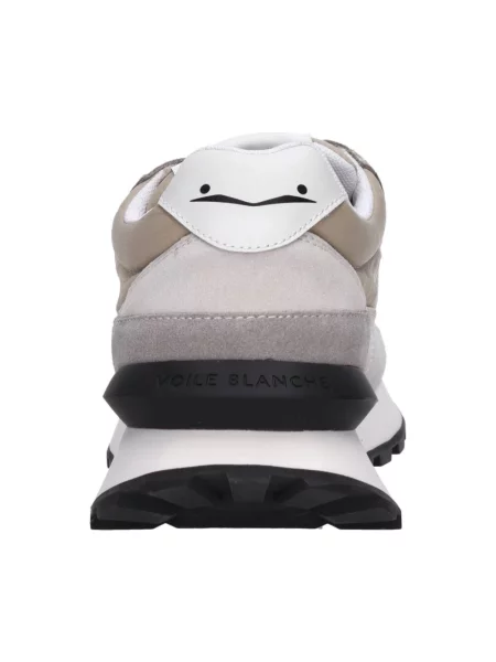 Sneakersy Voile Blanche skórzane beżowe