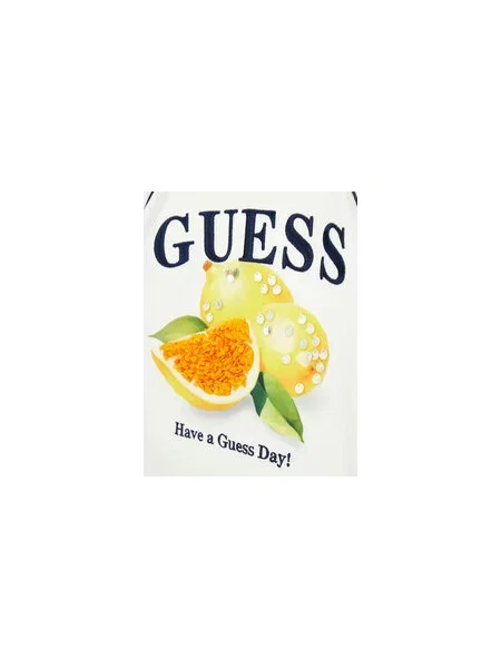Guess T-shirt Regular Fit bijela
