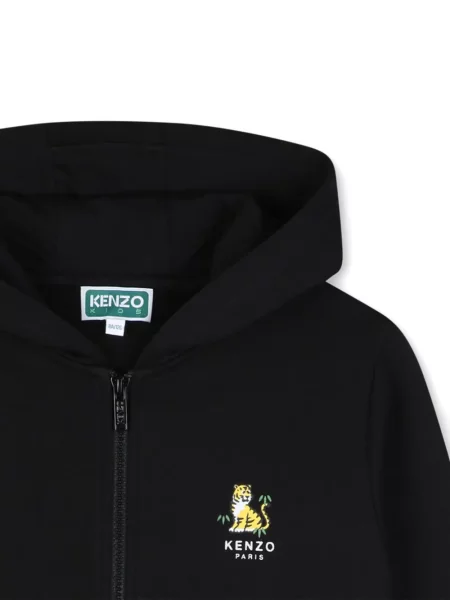 Bluza z kapturem dziecięca Kenzo czarna