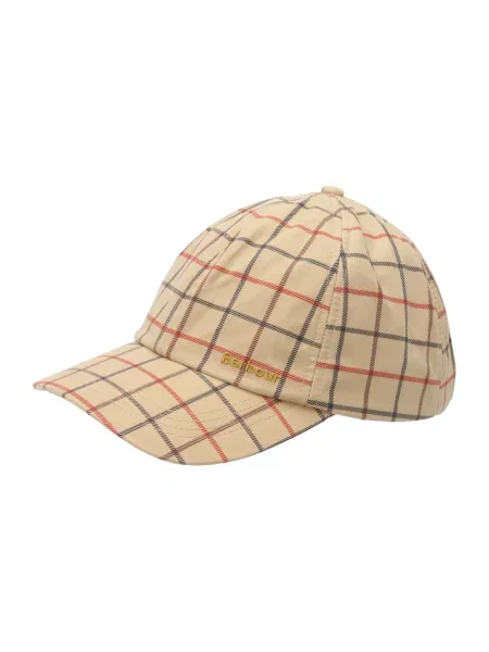 Barbour Čiapka Mackworth / tmavosivá / červená / burgundská béžová