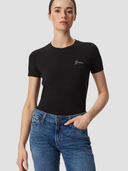 Футболка Guess из модала черная