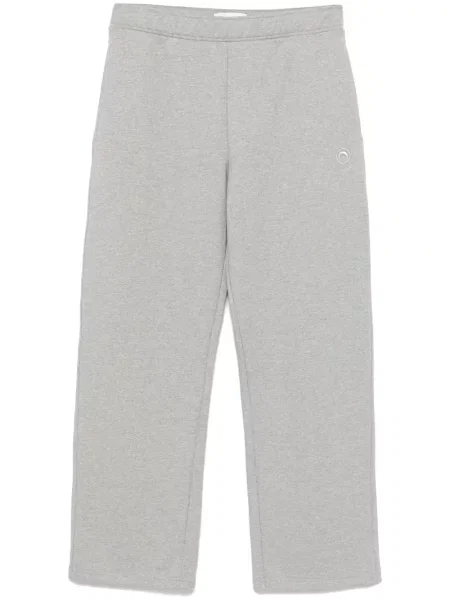Pantaloni Marine Serre cu broderie gri