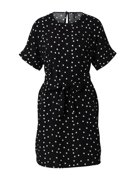 VERO MODA Haljina SOPHIA crna bijela