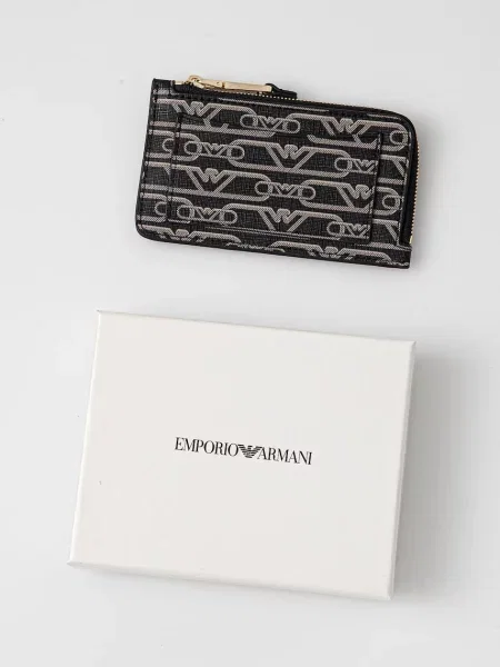 Peněženka Emporio Armani černá