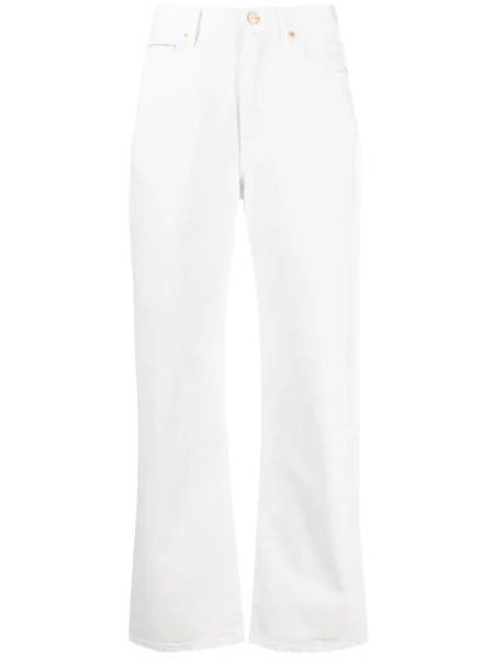 Blugi drepți Tove alb