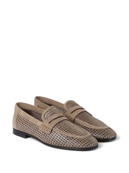 Pantofi loafer Brunello Cucinelli din piele