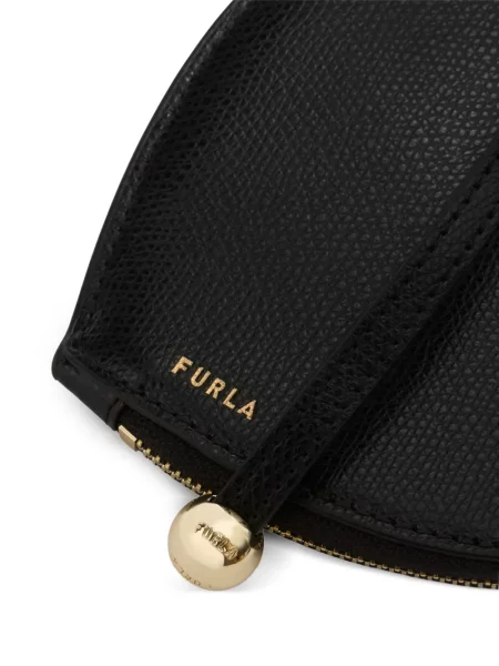 Портмоне Furla със сърца черно