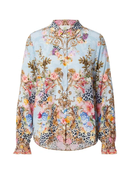 PRINCESS GOES HOLLYWOOD Bluză deschis / auriu / oliv / roz albastru