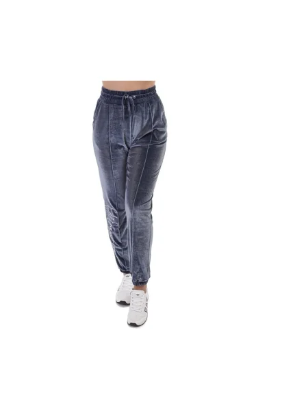 Pantaloni de trening Emporio Armani albastru