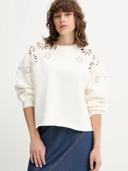 Pulover Levi's LEO RAW CUT CREW bež