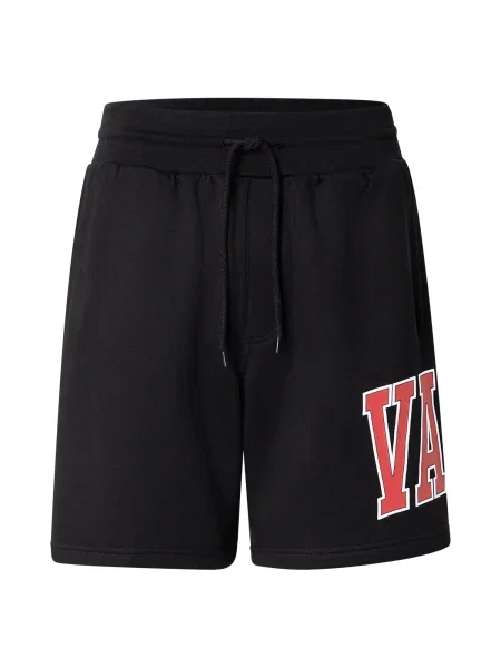 VANS Pantaloni Inter roșu / negru alb
