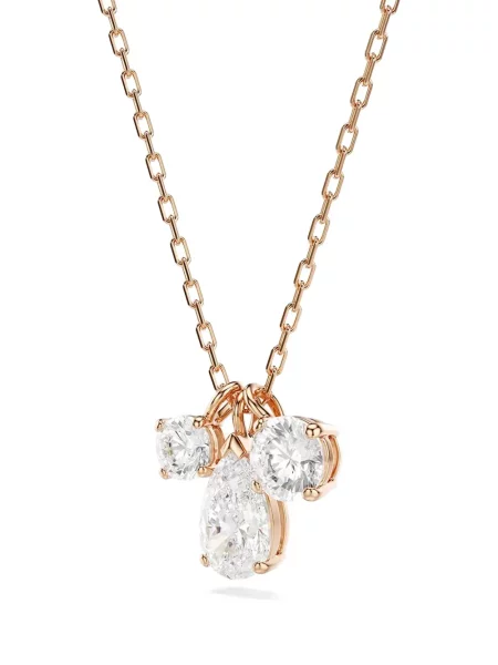 Colier Swarovski alb