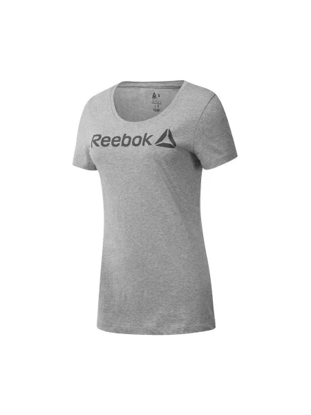 Majica Reebok Sport lopatica siva