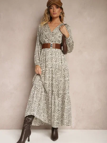 Rochie Rinalia Verde bej