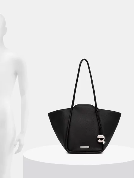 Кожаная сумка шоппер Karl Lagerfeld