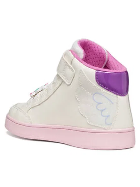Geox Sportcipők J Eclyper Girl D fehér