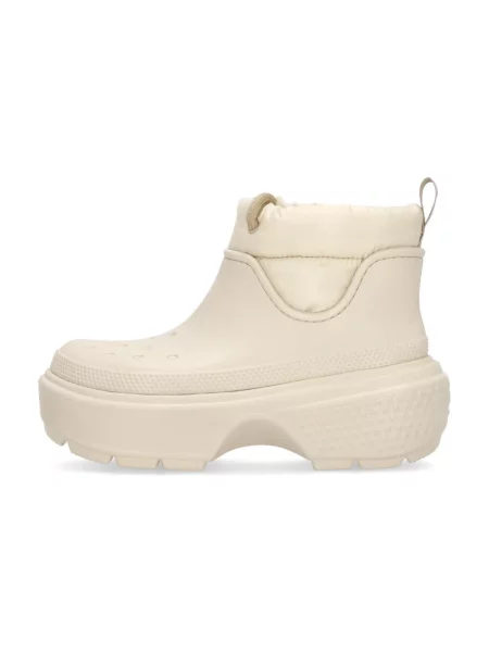 Botki Crocs białe