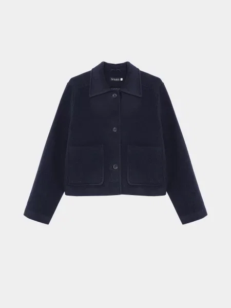 Жакет Braska вовна/поліестер синій