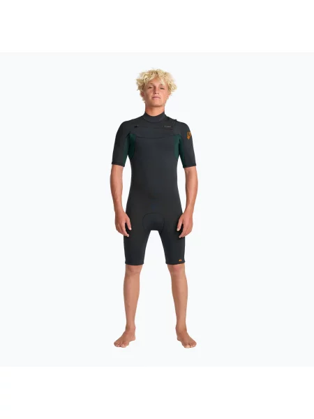 Costum de înot pentru bărbați Quiksilver Everyday Sessions mm Chest Zip SS Spring jade