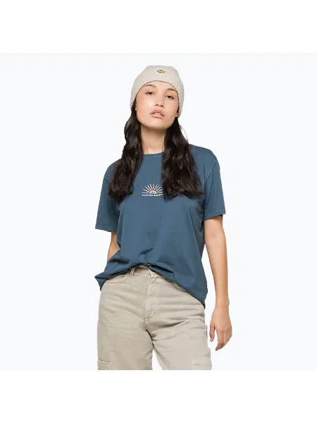 Tricou pentru femei Kaotiko Washed Serengueti marino