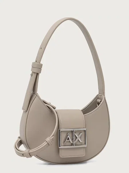 Кожаная сумка через плечо Armani Exchange