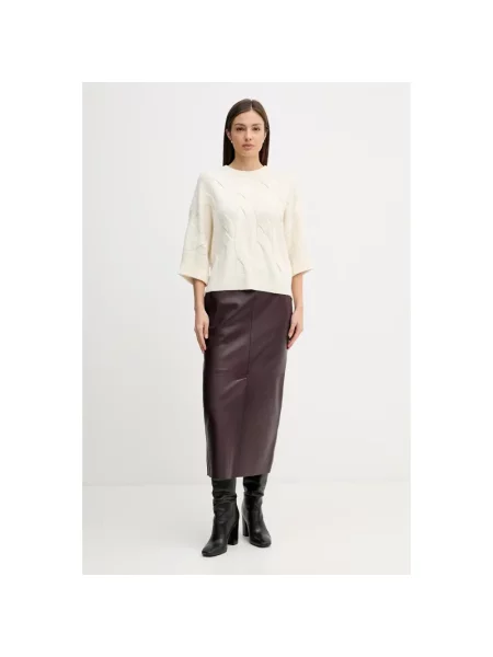 Sweter Benetton beżowy