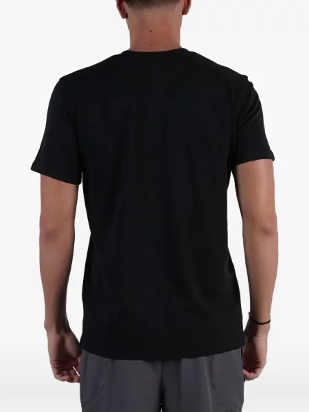 Scurt tricou Under Armour cu autograf negru
