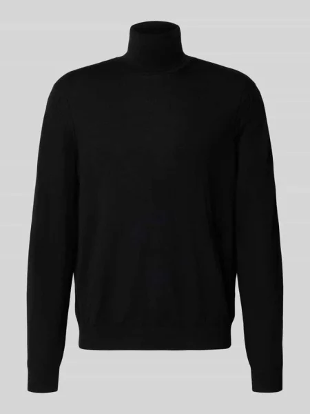 Golf z elastycznymi wykończeniami Armani Exchange czarny