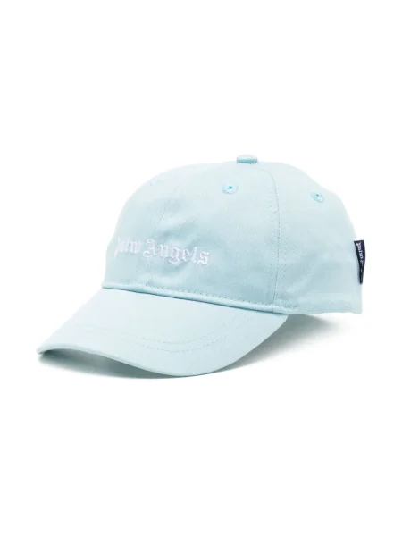 Czapka z daszkiem dziecięca Palm Angels niebieska