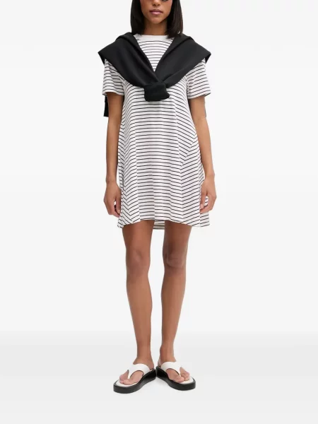 Scurt rochie mini Marc O'polo cu dungi alb