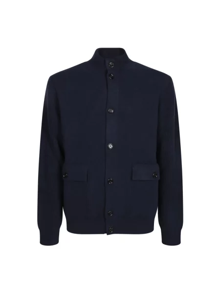 Sweter Lardini wełniany niebieski
