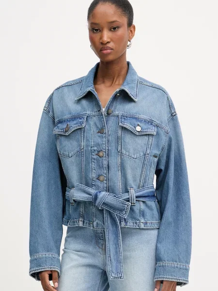 Pinko geacă de blugi pentru femei din albastru