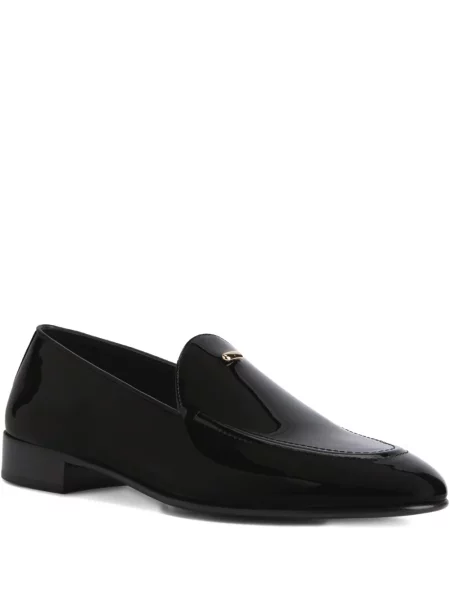 Pantofi loafer Giuseppe Zanotti din piele negru