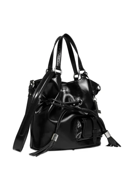 Geanta de piele Lancel din piele negru