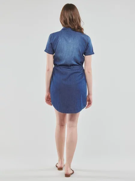Rochie tip cămașă Jdy albastru