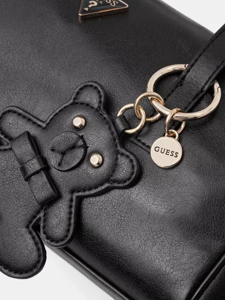 Кожаная сумка-багет Guess