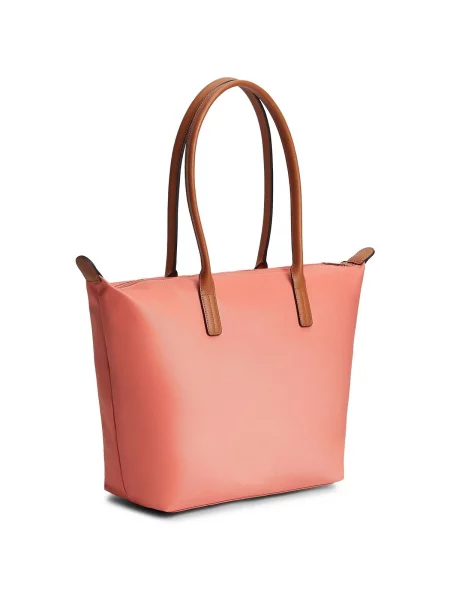 Tommy Hilfiger Geantă Popette Tote Coral roșu