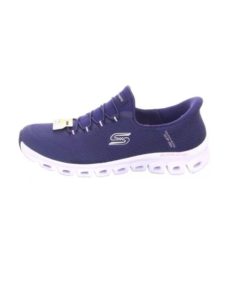 Sneakersy Skechers niebieskie