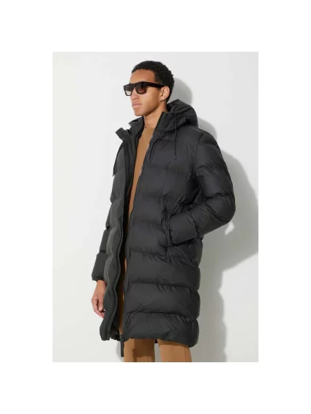 Rains kurtka Jackets zimowa czarny