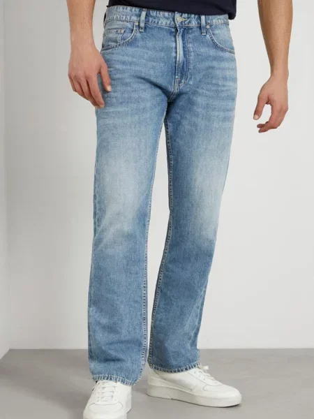 Прямі джинси GUESS блакитний