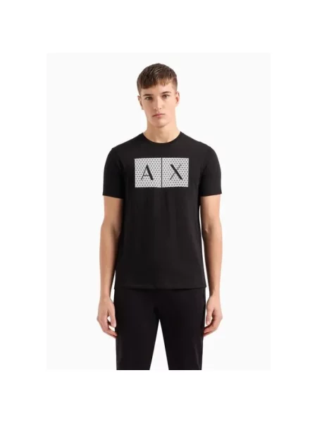 Koszulka Armani Exchange czarna