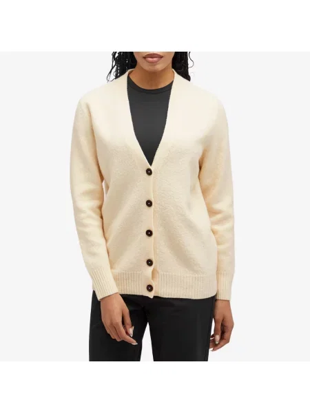 Kardigan Jil Sander beżowy