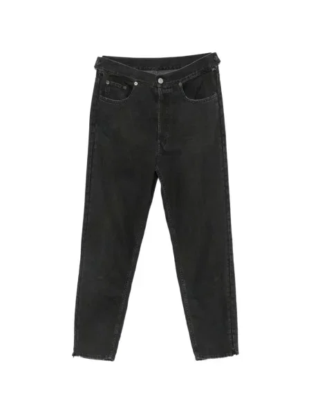 Egyenes szárú farmernadrág Mm6 Maison Margiela fekete