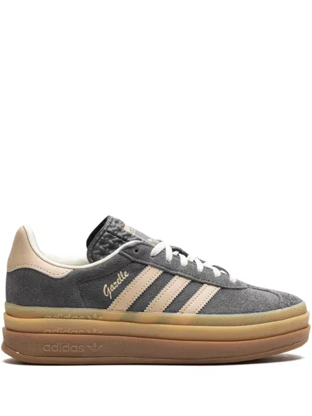 Sneakerși Adidas Gazelle din piele de căprioară gri