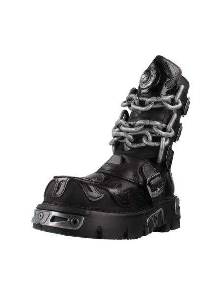Botki New Rock czarne